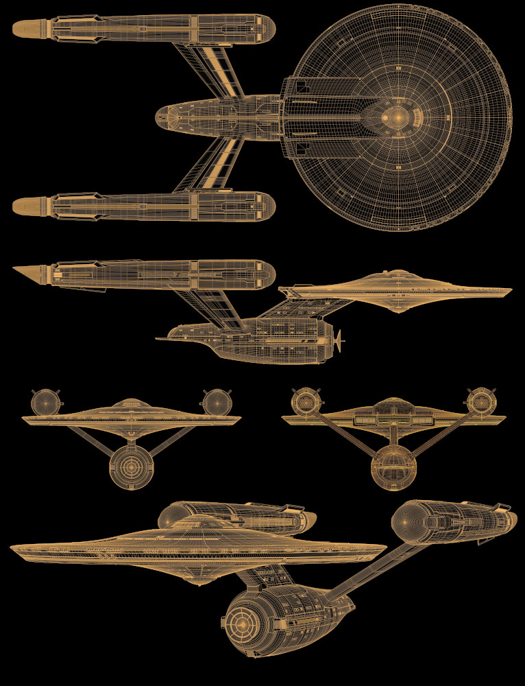 Constitution Class Schematic.