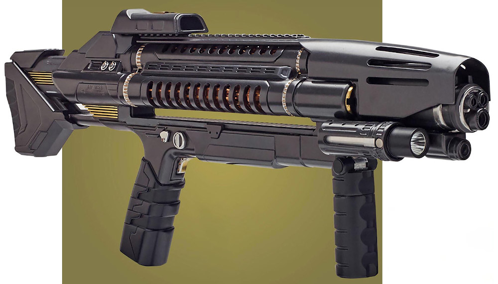 Compact carbine.